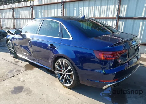2018 Audi S4 3.0T Premium Plus из США, поврежденный, VIN WAUB4AF43JA096793